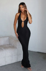 Bets Are Off Maxi Dress Black