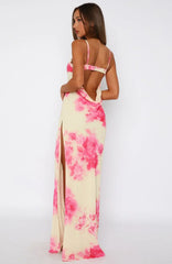 Give Me The World Maxi Dress Rosewater Blush