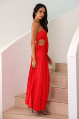 Your Promises Maxi Dress Red