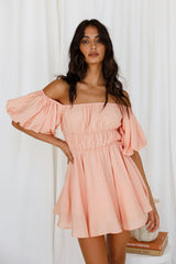 Berry Hearts Dress Orange