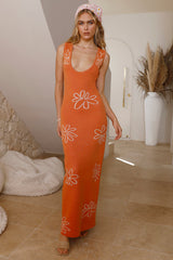 In the Summertime Maxi Dress Orange