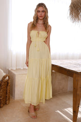 Heartbreaker Maxi Dress Yellow