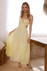 Heartbreaker Maxi Dress Yellow