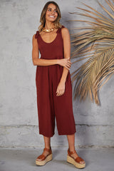 Countryside Jumpsuit Wine
