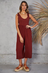 Countryside Jumpsuit Wine
