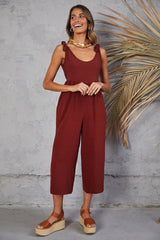 Countryside Jumpsuit Wine