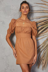 Elreid Dress Brown