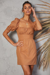 Elreid Dress Brown