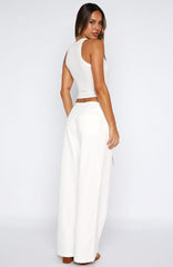 Never Really Over Pants White